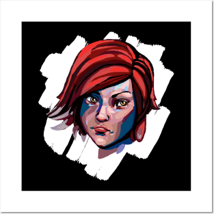 Lilith portrait Borderlands Posters and Art